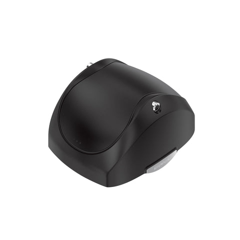 black plastic swing lid