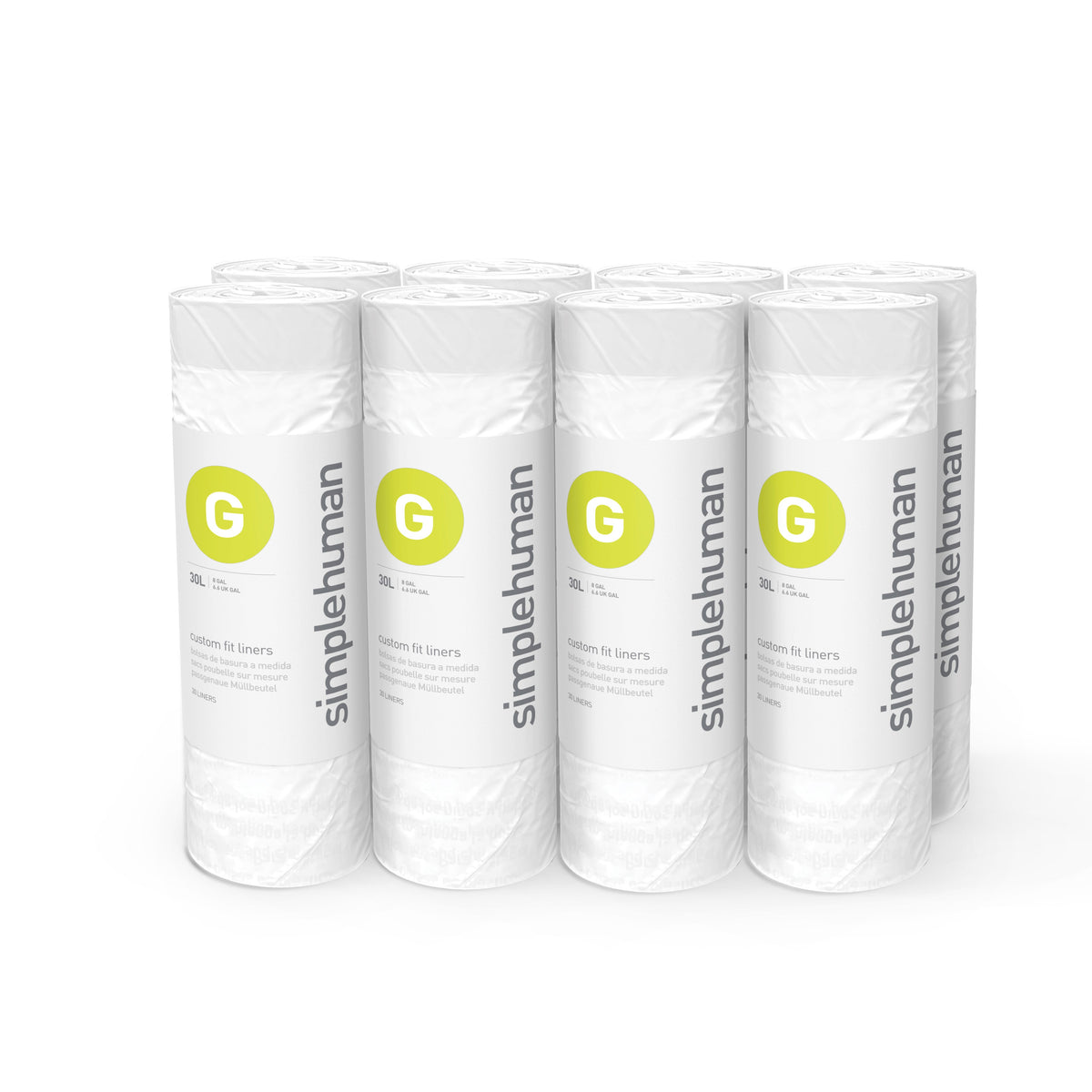 simplehuman code G roll pack liners