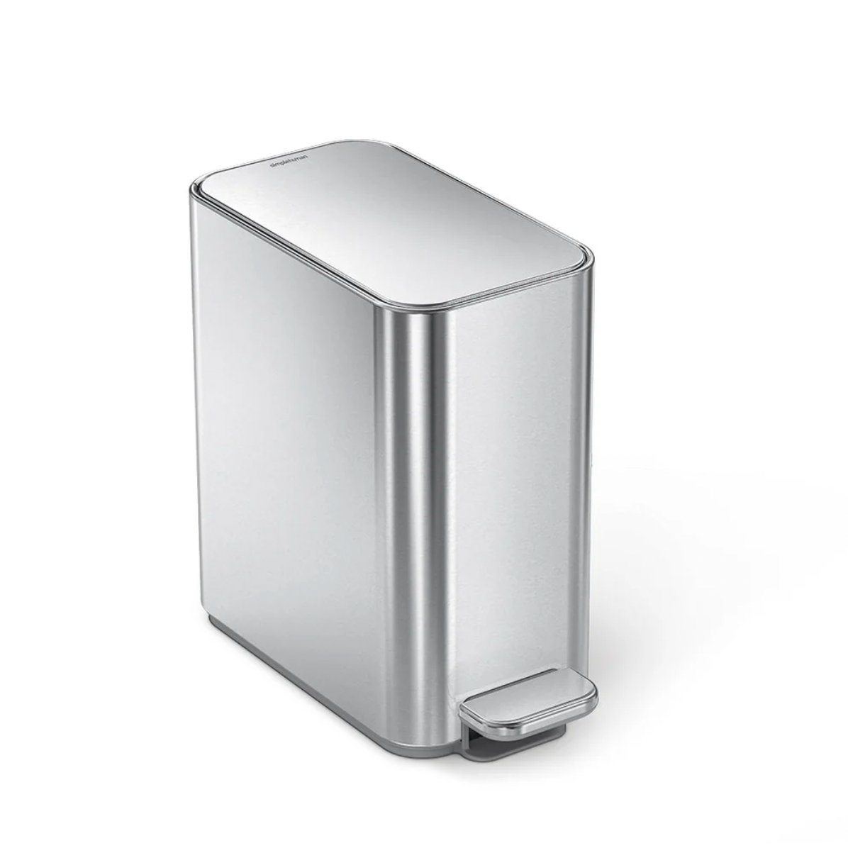 5L slim pedal bin product support