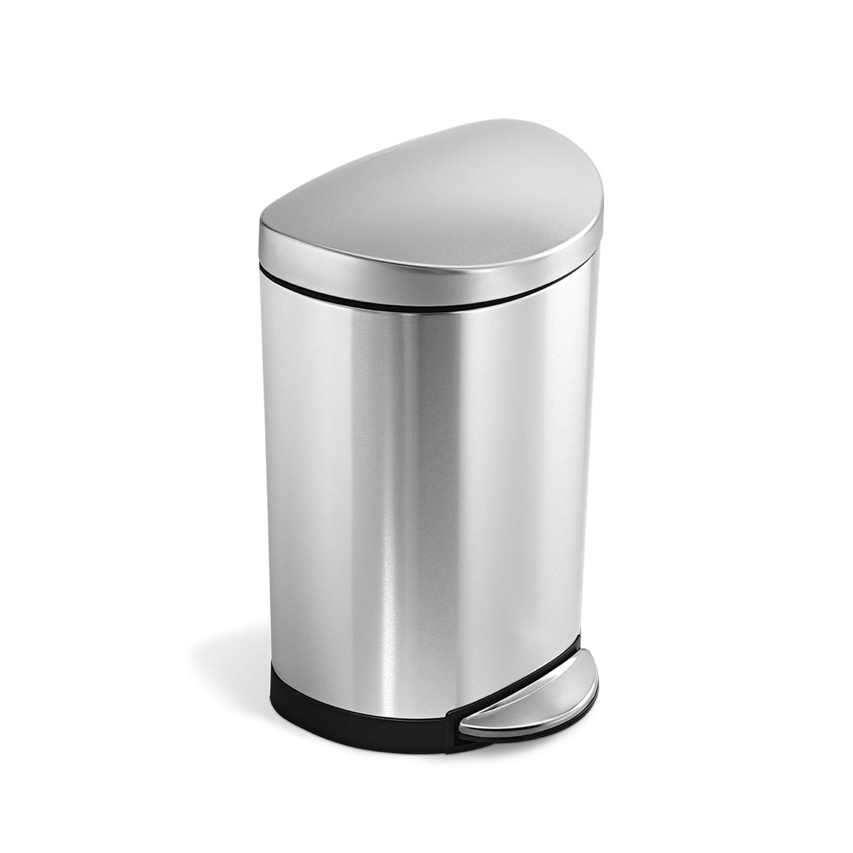 simplehuman 10L semi-round pedal bin 