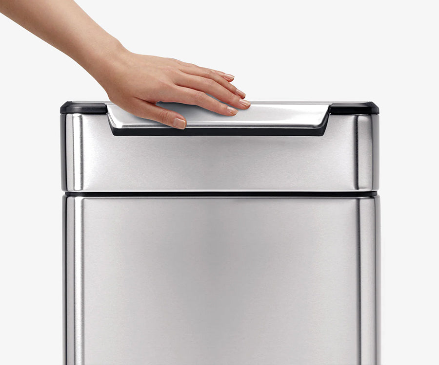 48 litre, touch-bar recycler - simplehuman