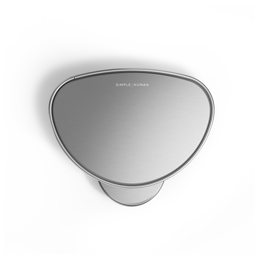 6L semi-round pedal bin