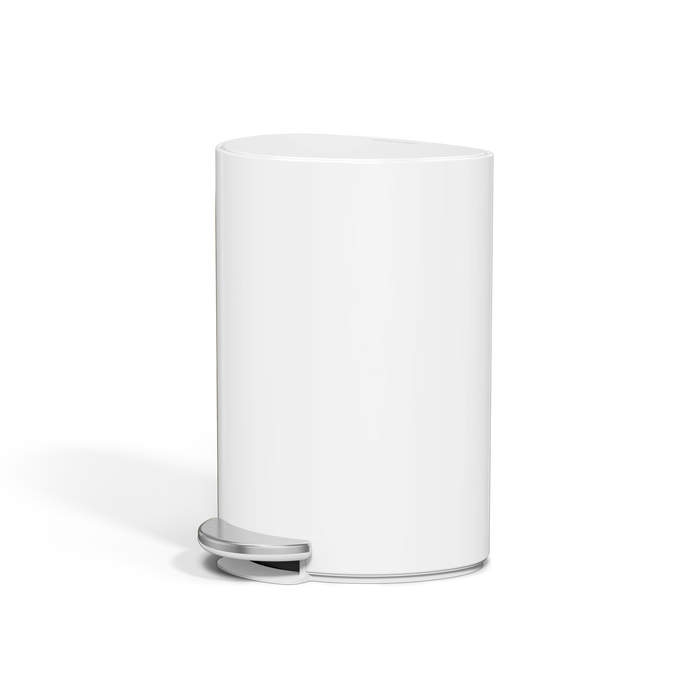 6L semi-round pedal bin