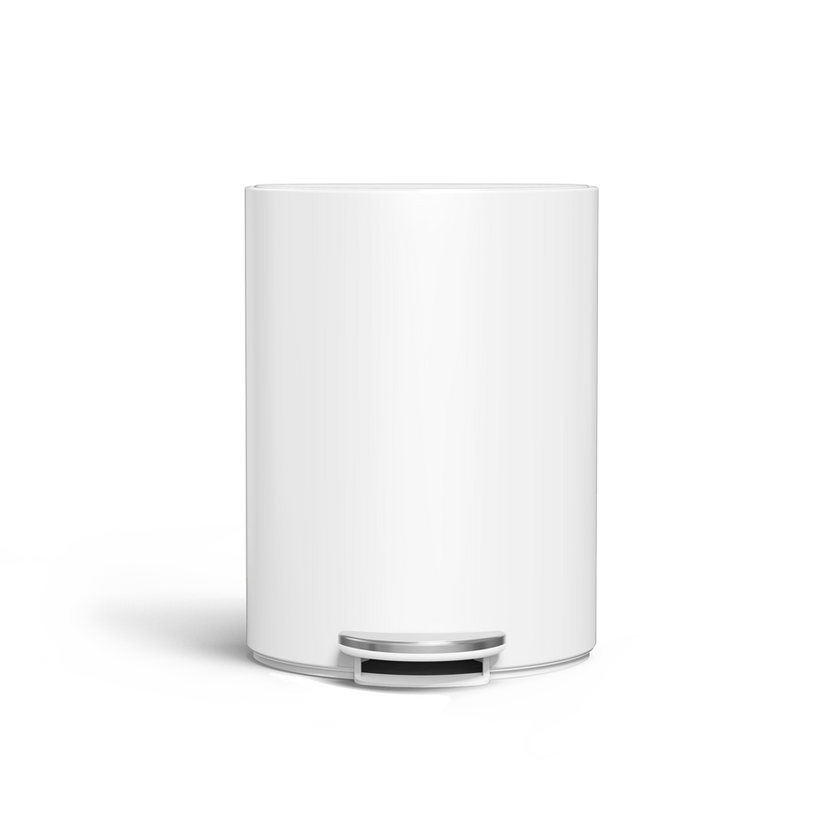 6L semi-round pedal bin