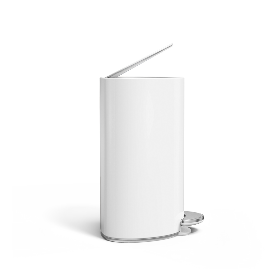 6L semi-round pedal bin