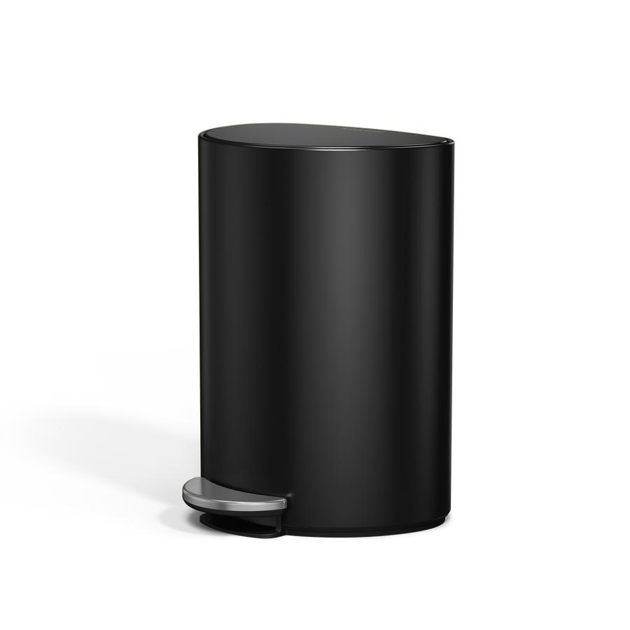 6L semi-round pedal bin