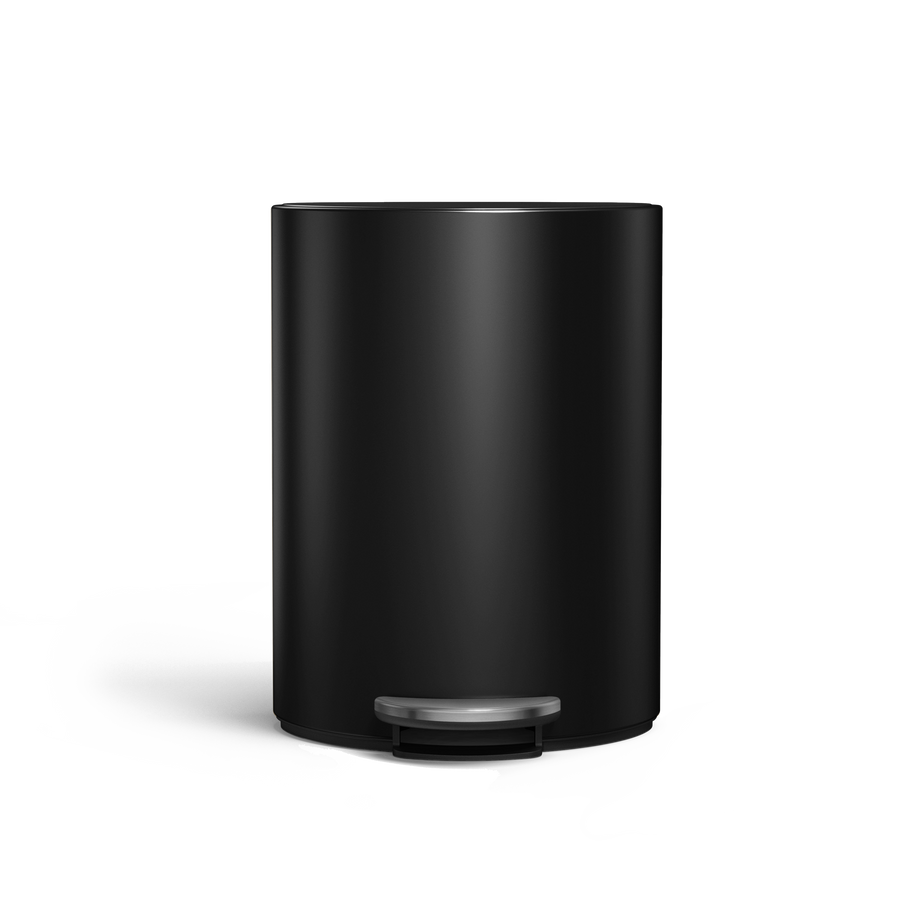 6L semi-round pedal bin