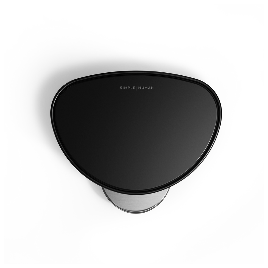 6L semi-round pedal bin