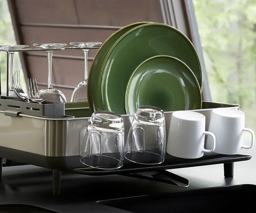 steel frame dishrack simplehuman - Main Image