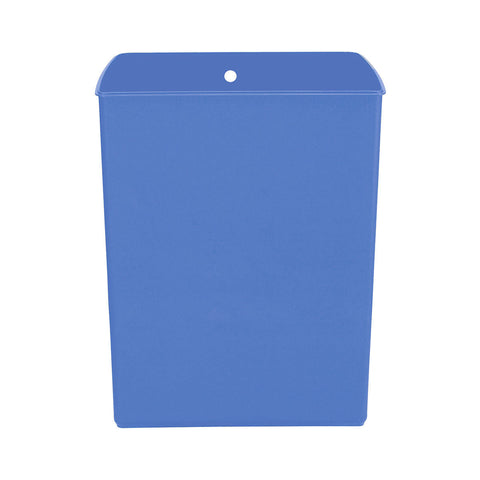 50L blue plastic trash bucket [SKU:pd5033] - main image