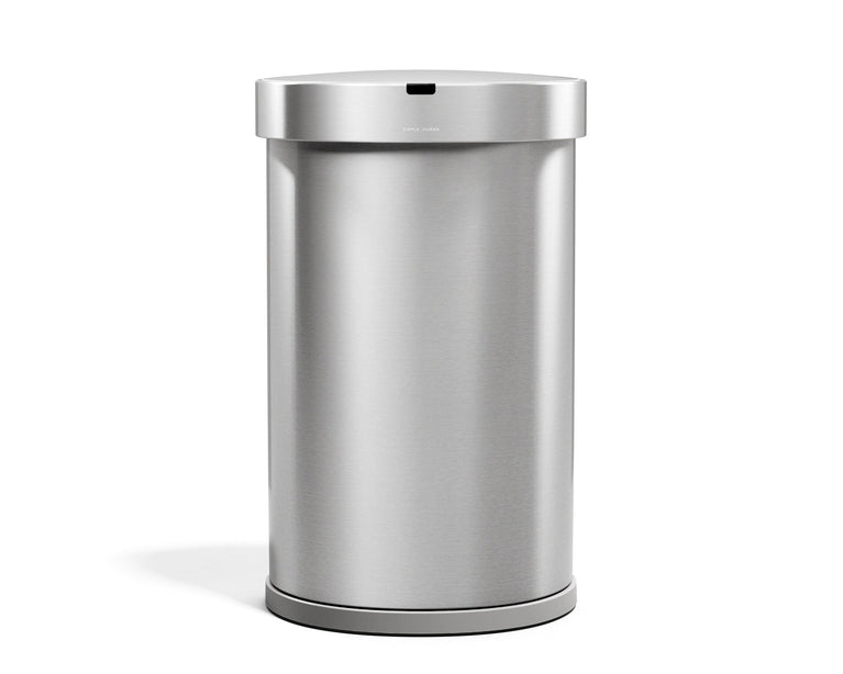 Simplehuman's Semi-Round Sensor Can