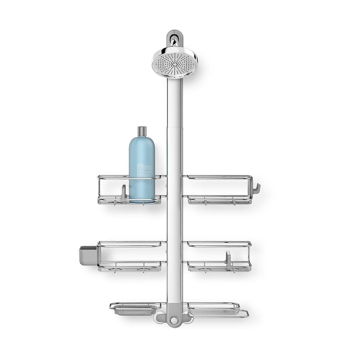 adjustable shower caddy XL - with showerhead - main image 