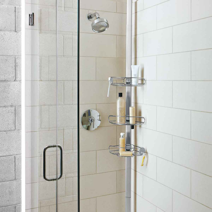 tension shower caddy, 2.7m