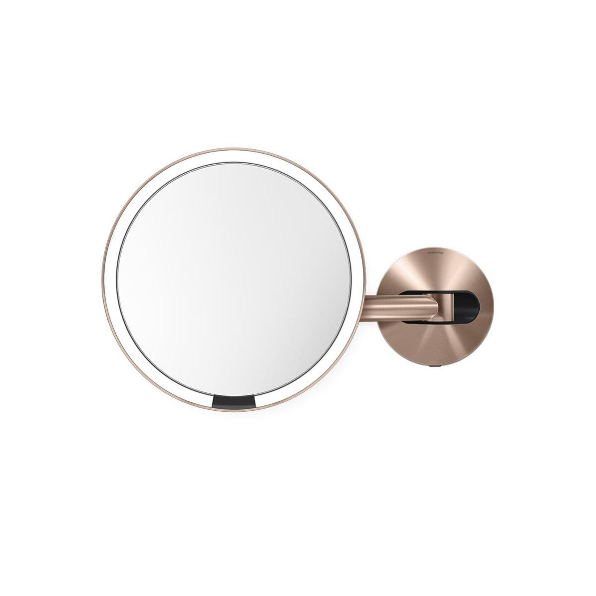 Hardwired magnifying mirror top