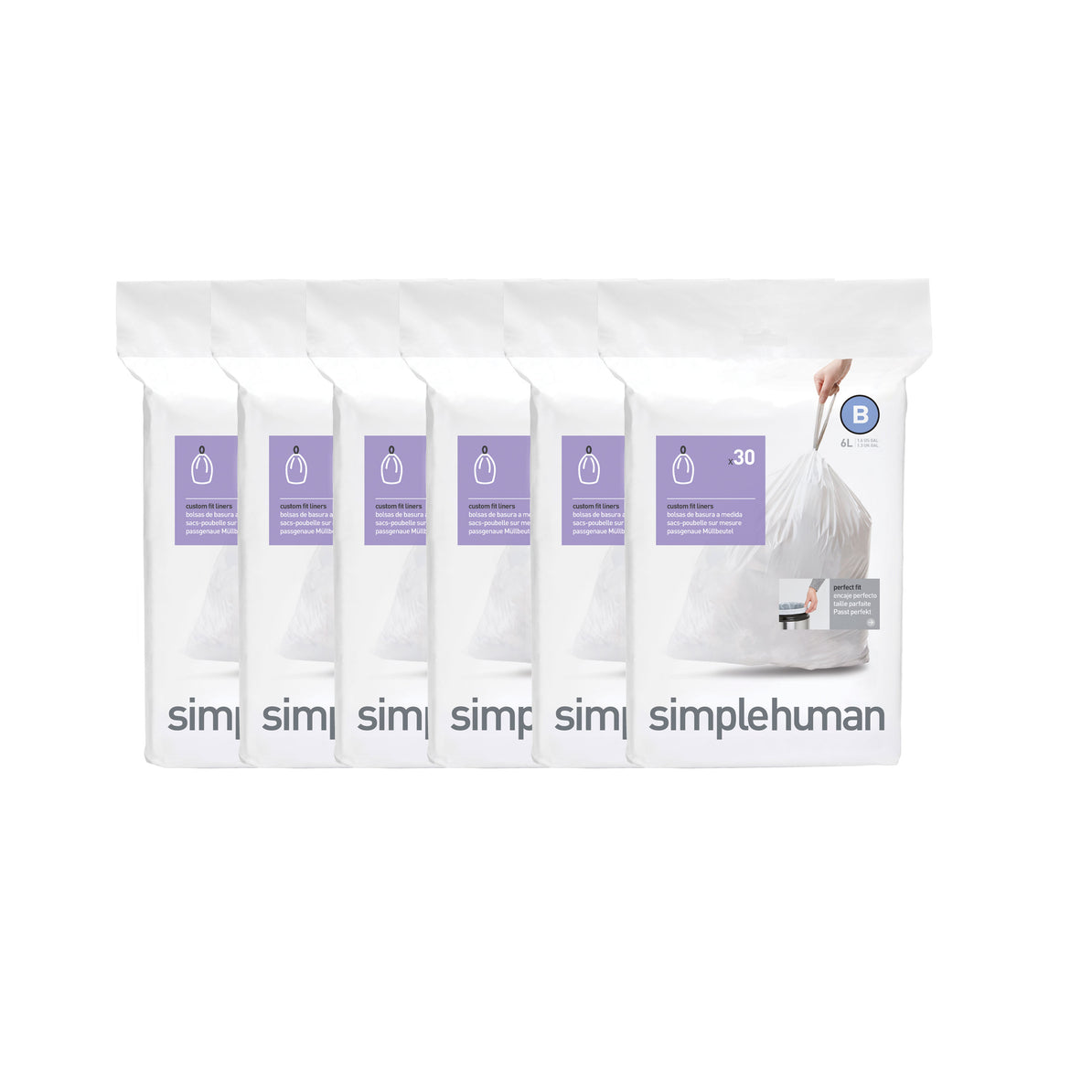 Simplehuman shop bin liners