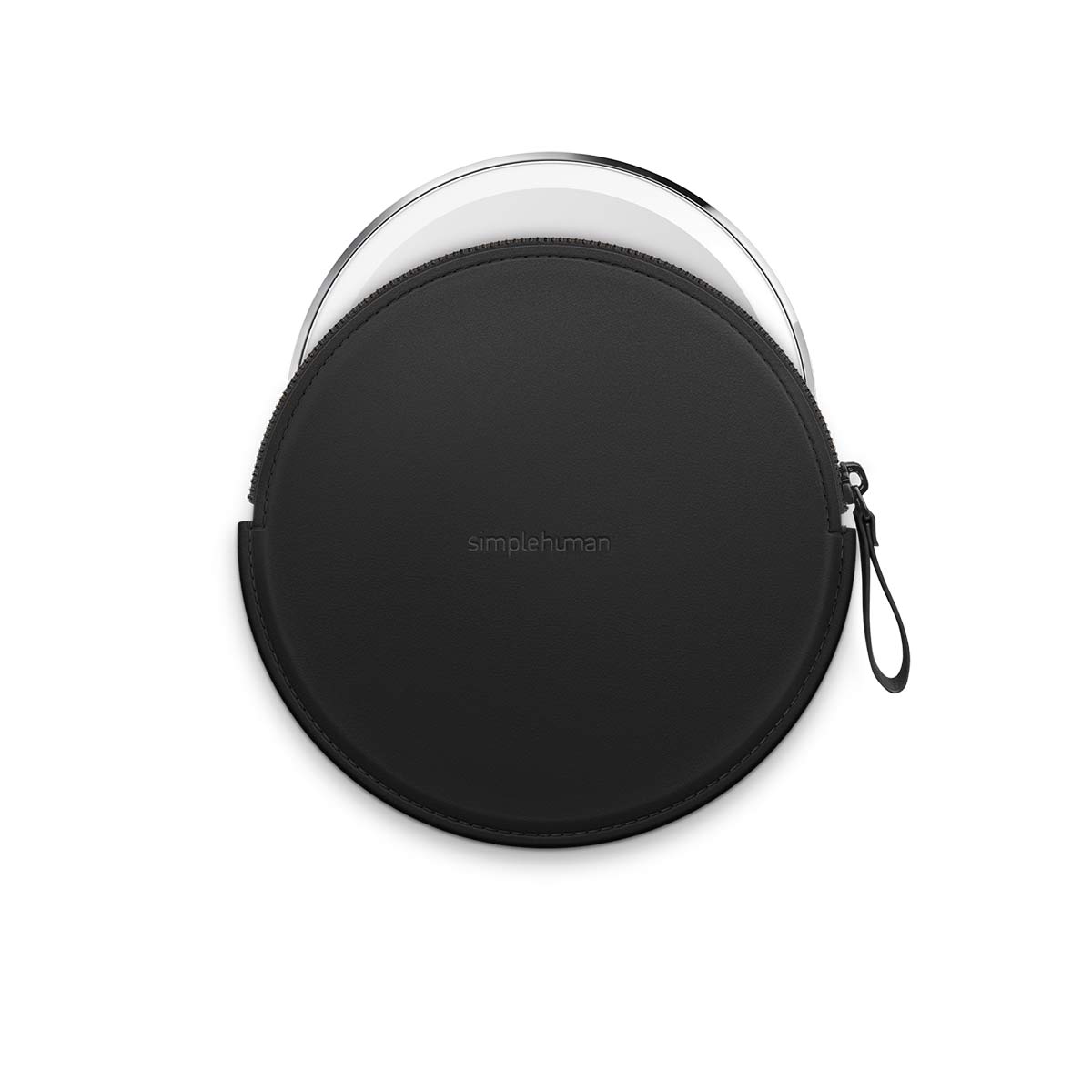 Simplehuman Sensor Mirror Compact With Vegan Leather Zip