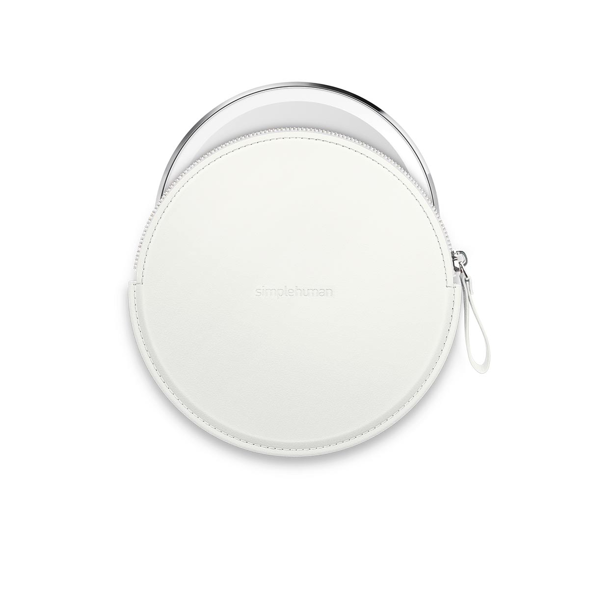 sensor mirror compact zip case - simplehuman