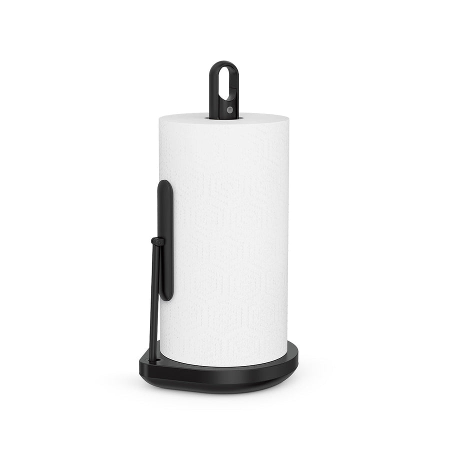 paper towel holder with spray